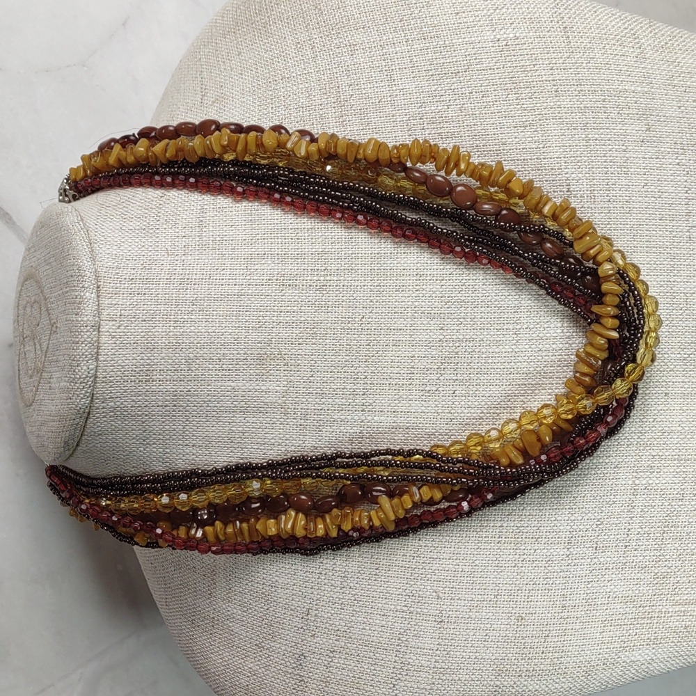 Bold Gold Necklace Bundle 4pc Assortment - image 4